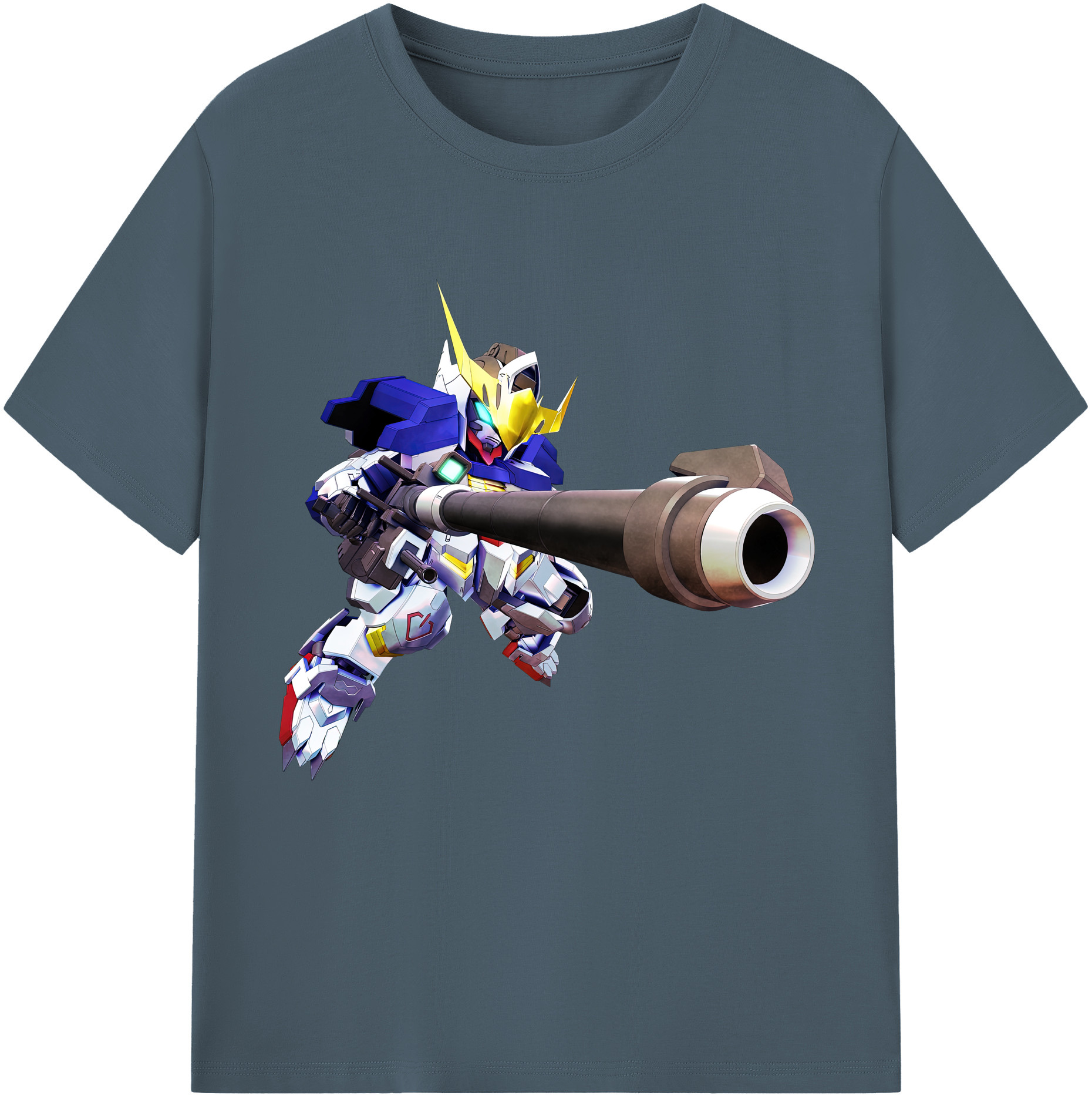 （画像用） 機動戦士ガンダム Mobile Suit Gundam 綿100％半袖Tシャツ（フロントプリント）